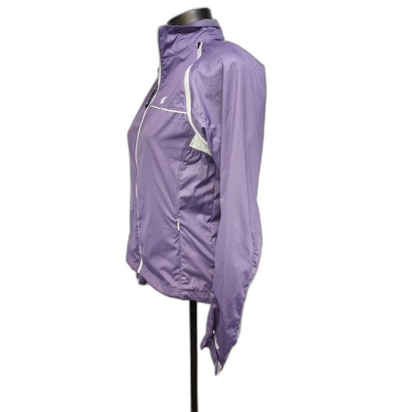 Pearl Izumi Elite Women's Purple Convertible Cycling / Running Jacket Size M - Picture 6 of 11